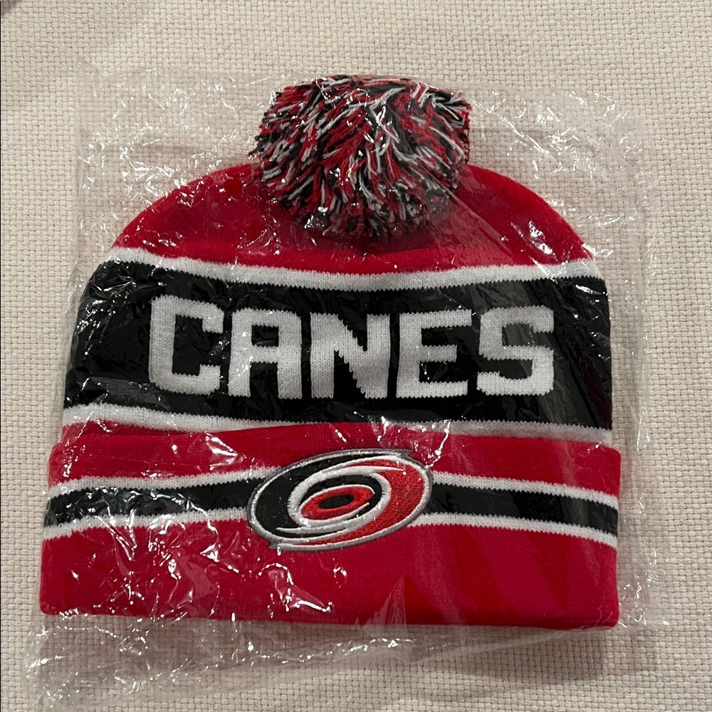 NHL Carolina Hurricanes Knit Beanie